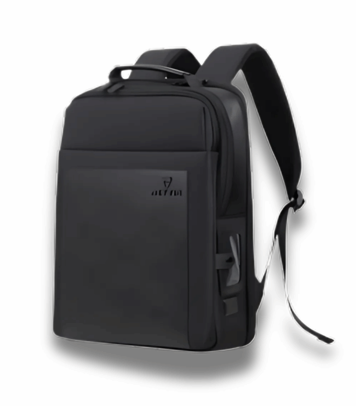 Zenith Series Laptop Backpack – Black | Spacious, Waterproof & Travel-Ready | Fits Up to 15.6” Laptops